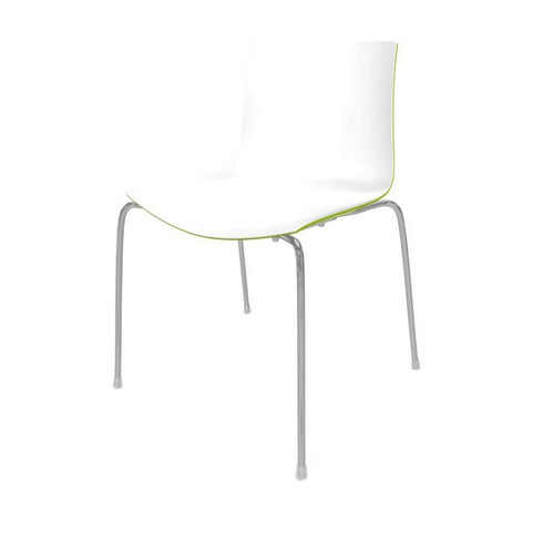 Catifa 46 0251 Chair Bicolored Frame Chrome